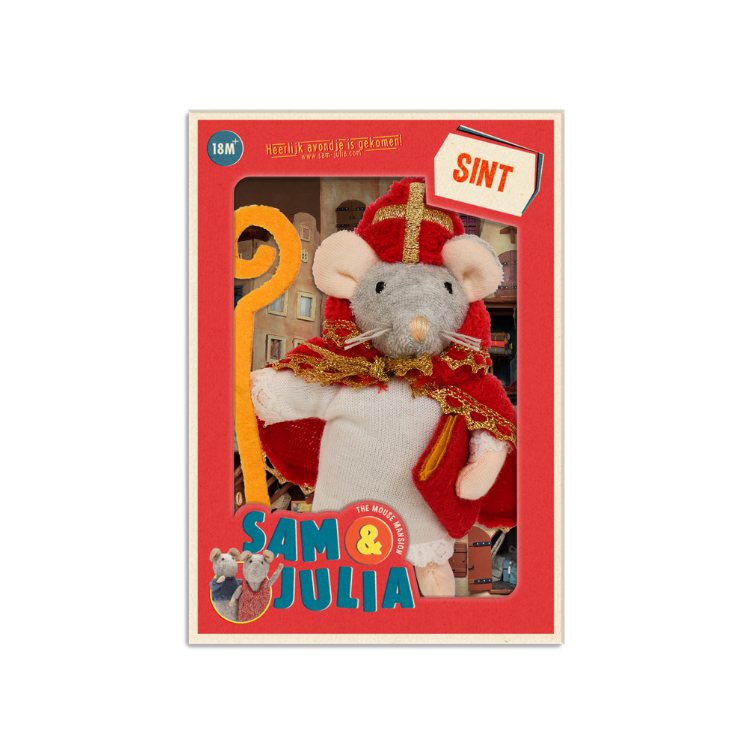 Knuffelmuisje Sinterklaas