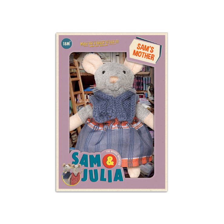 Knuffelmuisje Sams Moeder