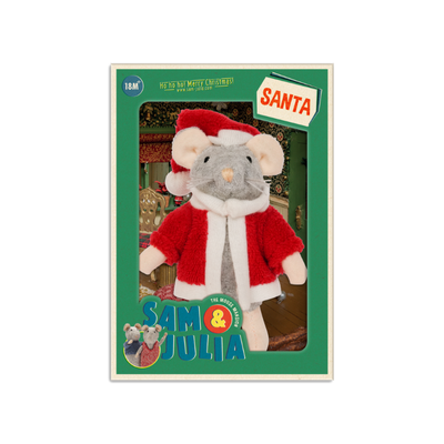 Knuffelmuisje De Kerstman
