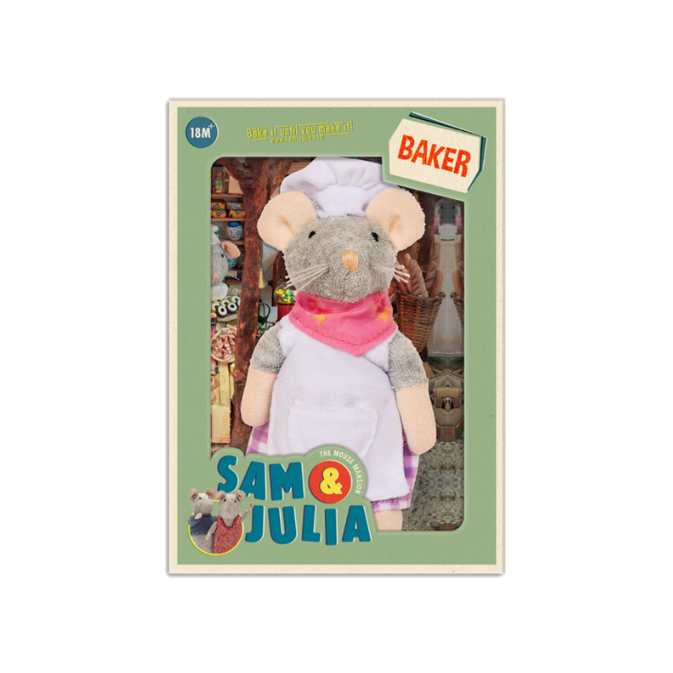 Knuffelmuisje de Bakker
