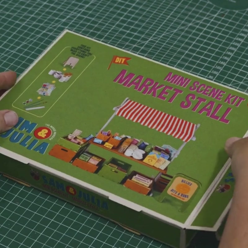 Mini Scene Kit - Market Stall