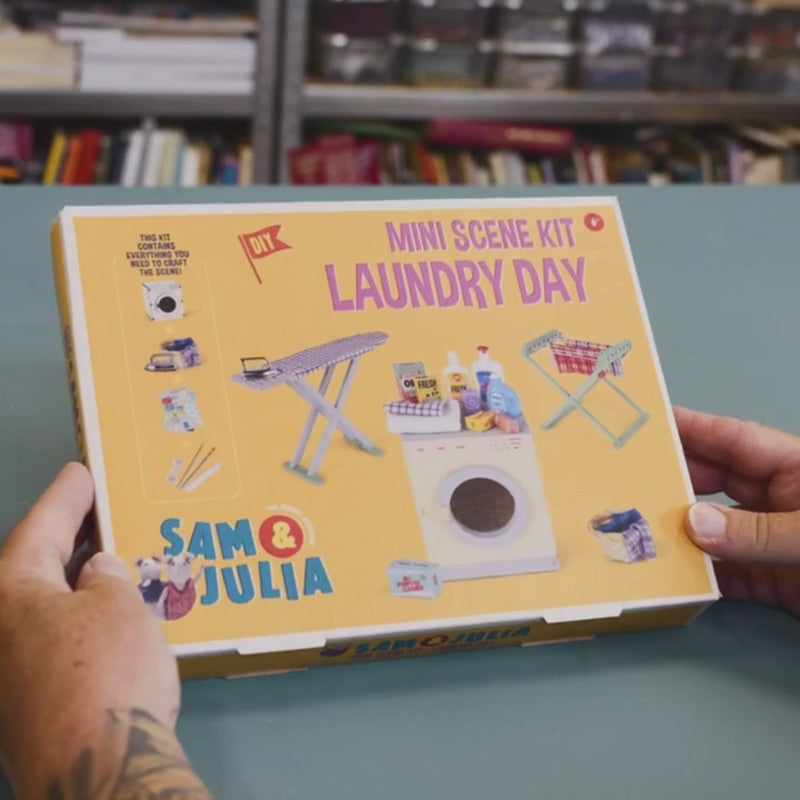 Mini Scene Kit - Laundry Day