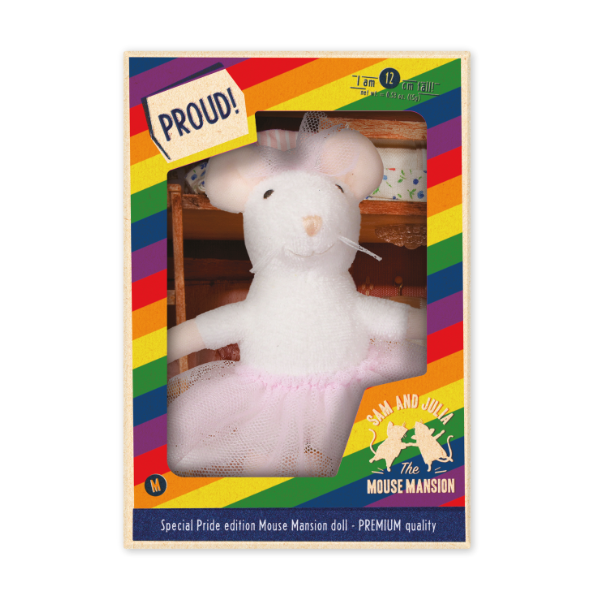 Amsterdam Pride Edition Kuscheltier Maus