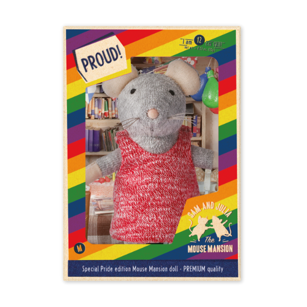 Amsterdam Pride Edition Kuscheltier Maus