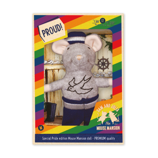 Amsterdam Pride Edition Kuscheltier Maus