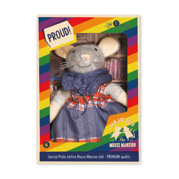 Amsterdam Pride Edition Kuscheltier Maus