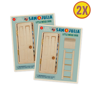 2x Little Mouse Door Bundle