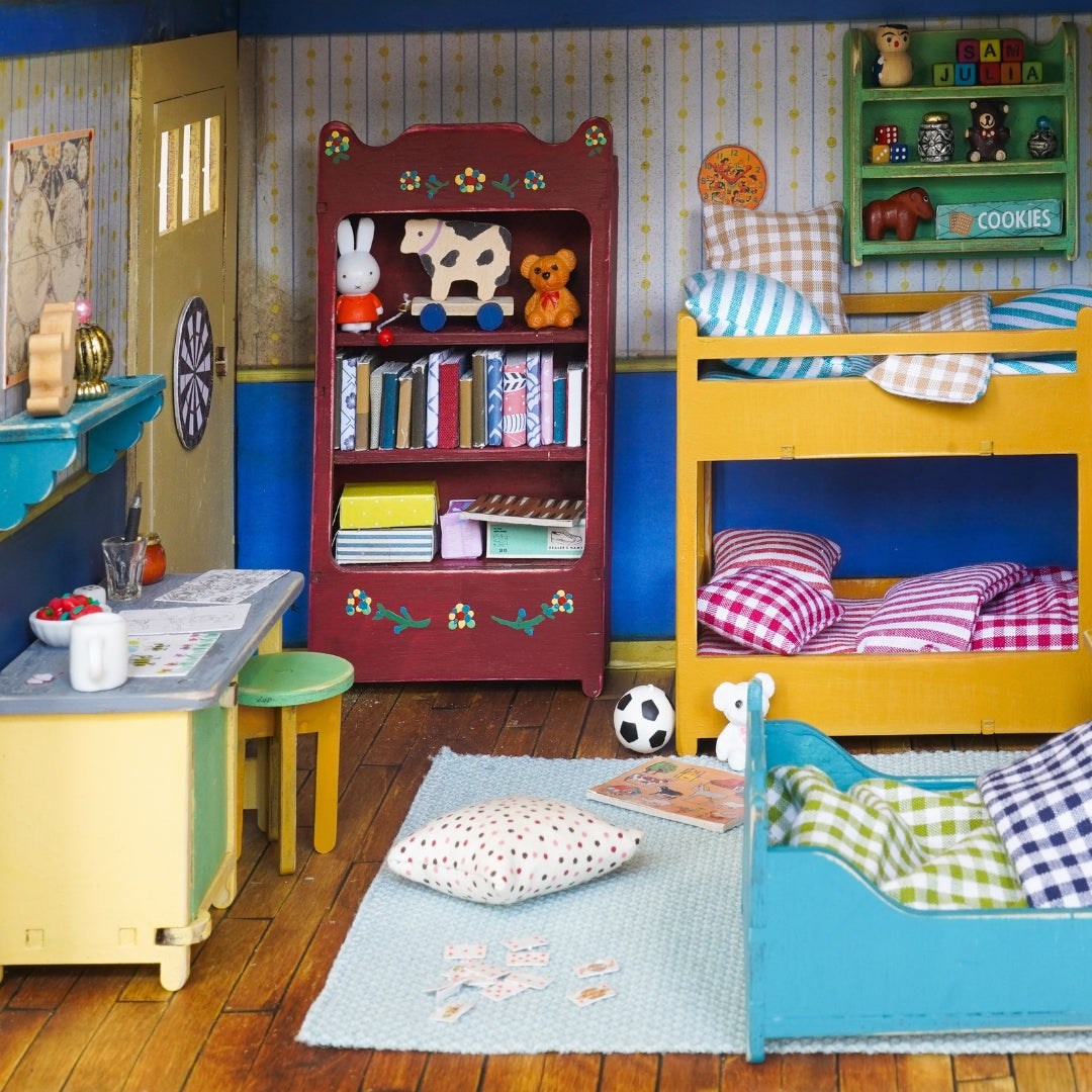 Kinderkamer Meubelkit | 1:12 | Sam & Julia | Het Muizenhuis Kinderkamer Meubelkit | 1:12 | Sam & Julia | Het Muizenhuis