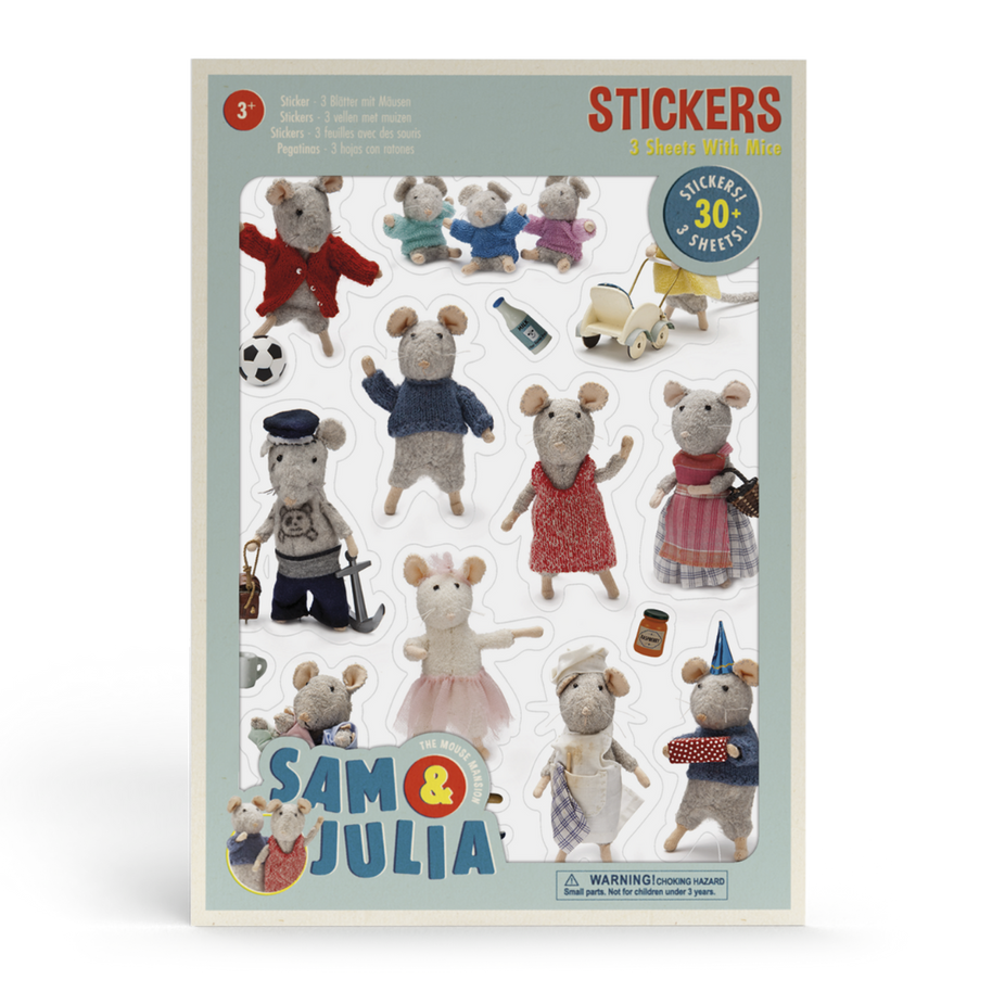 Stickers (set of 3 sheets)