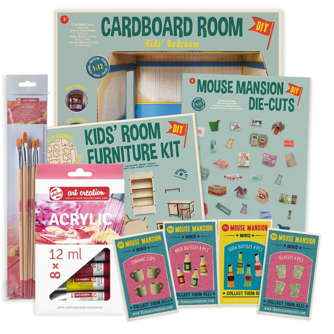The Complete Kids' Room Craft Kit Sam & Julia The Mouse Mansion