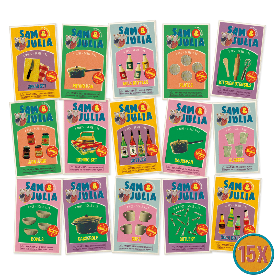 De Mini's Collectie - Klassieke Set (15 st)