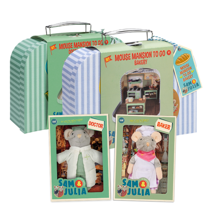 To Go + Plush Bundle  – Baker & Doctor
