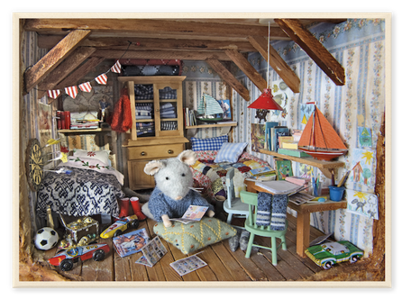 Puzzle - Sams Schlafzimmer (200 Teile)